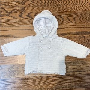 Double Breasted Thick Obaibi Cardigan Sweater 3m